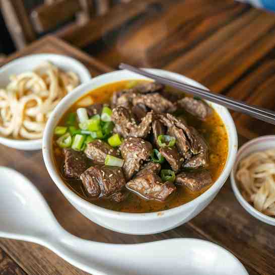 Hong Kong Beef Brisket Noodle Soup - Get Tender Brisket